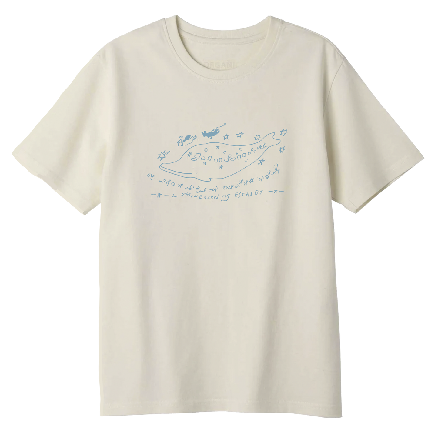 Twinkle Whale Tee | Ivory