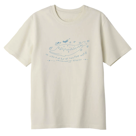 Twinkle Whale Tee | Ivory